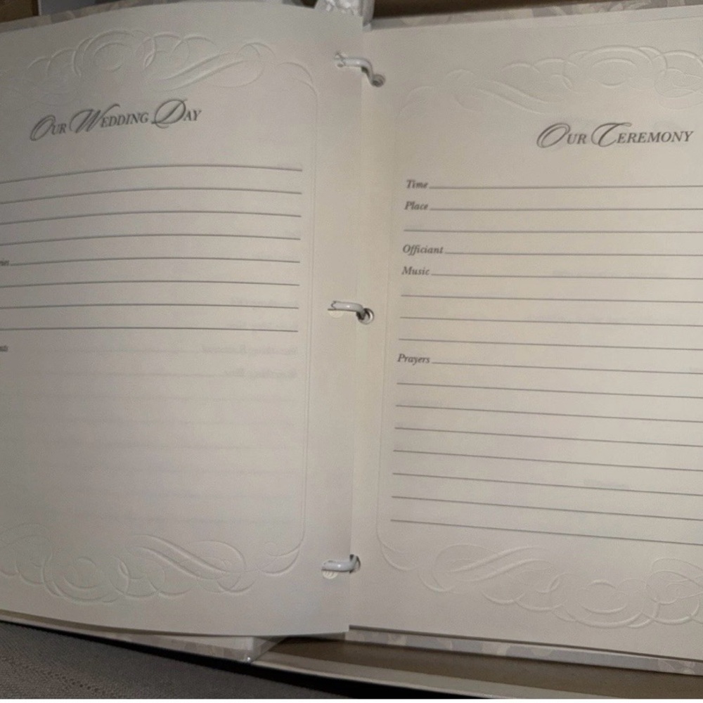 Hallmark Wedding Shower Guest Book - Picture 9 of 12
